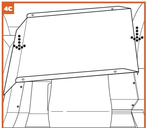 TRAEGER IRONWOOD D2-650 - PLACE HEAT BAFFLE AND DRIP TRAY - 4