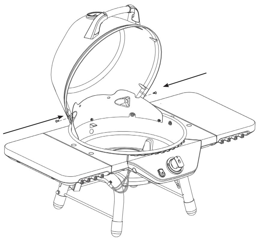 CHAR BROIL CONVECTIVE 210 B - 19609080 & 19609080A1 19609170 & 19609170A1 - ASSEMBLY - 3