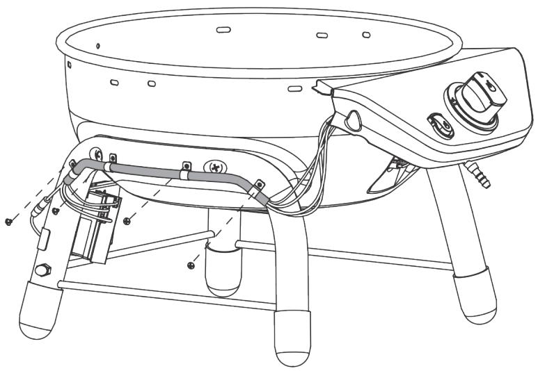CHAR BROIL CONVECTIVE 210 B - 19609080 & 19609080A1 19609170 & 19609170A1 - ASSEMBLY - 3