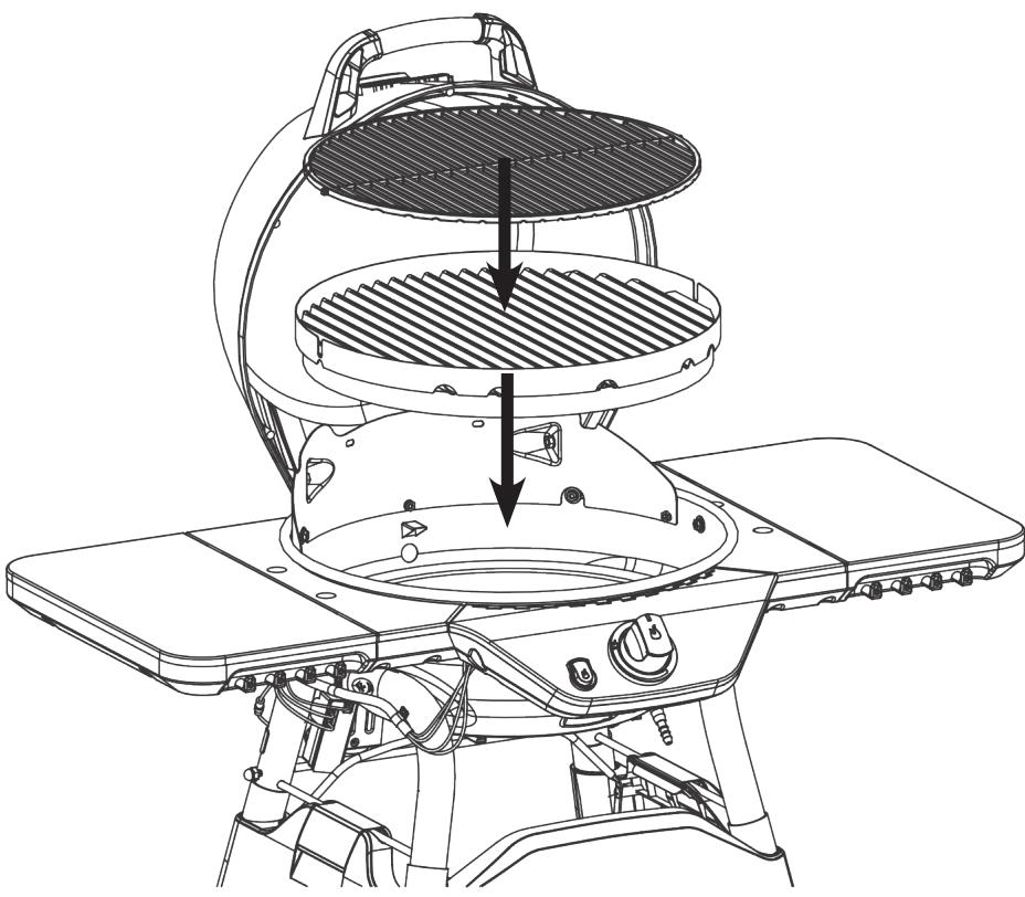 CHAR BROIL CONVECTIVE 310 B - 19609080 & 19609080A1 19609170 & 19609170A1 - ASSEMBLY - 2