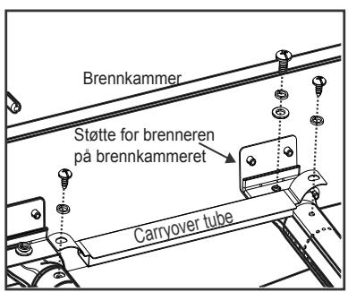 CHAR BROIL 468401418 468402418 - Riktig tinkobling mellom brenneren og ventilen - 1