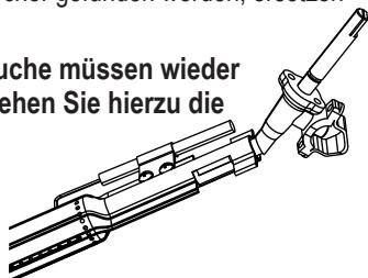 CHAR BROIL 468401418 468402418 - SEHR WICHTIG: Die Brennerschläuche,müssen wieder in die Ventilöffnungen einrasten. Sehen Sie hierzu die Abbildung rechts. - 1