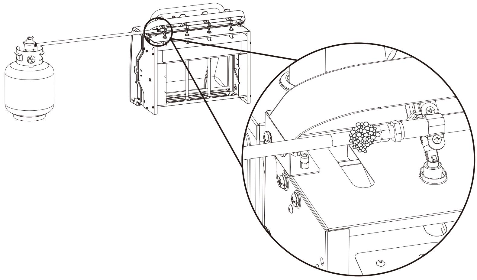 CHAR BROIL 468401418 468402418 - Opbevaring af dit apparatus - 3