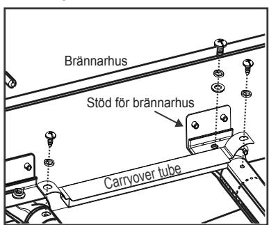 CHAR BROIL 468401418 468402418 - Korrekt forbindelse mellan brannare och ventil - 1