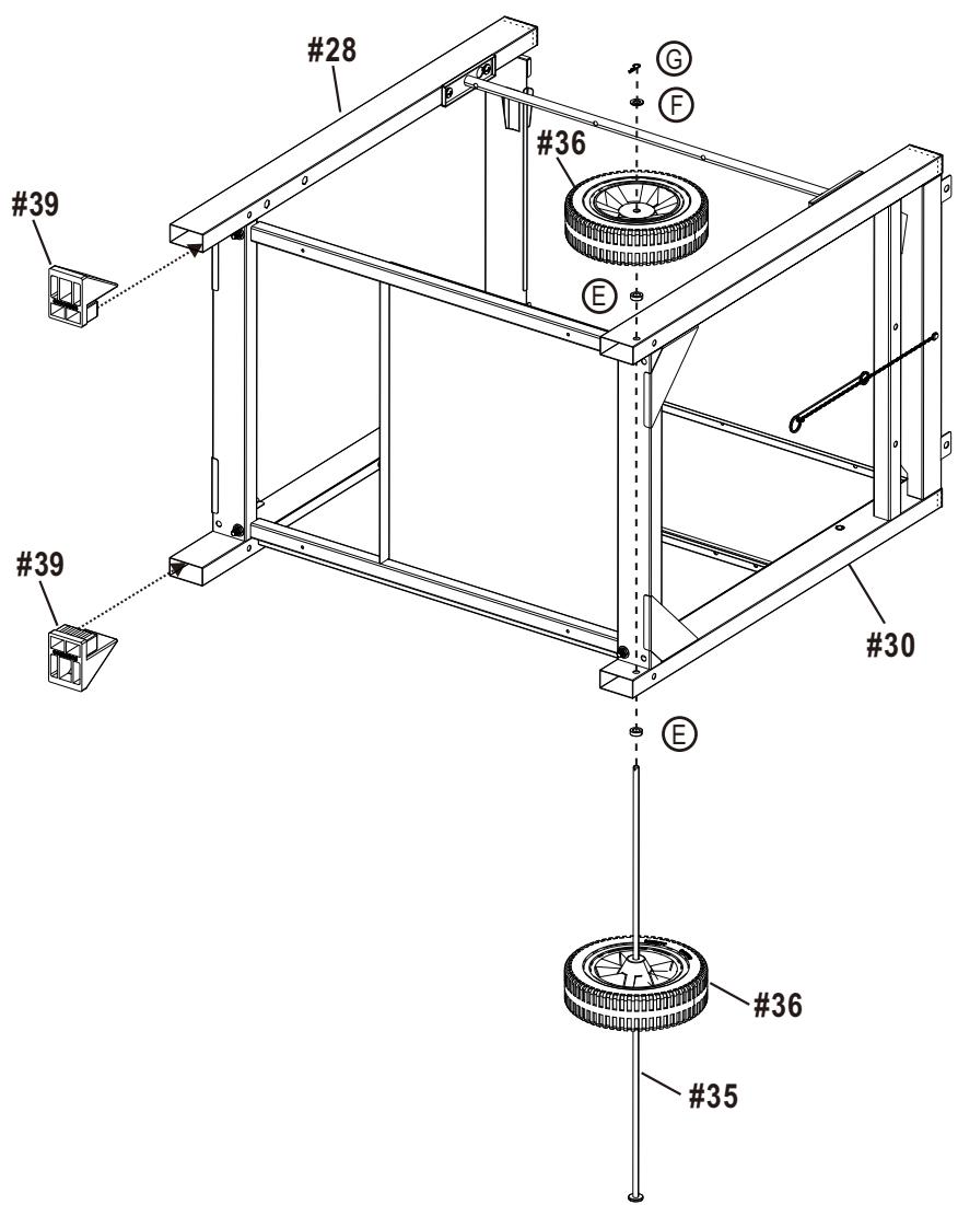 CHAR BROIL 468401418 468402418 - ASSEMBLY/ ASSEMBLAGE/ ARMADO - 6