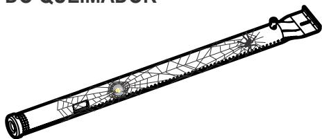 CHAR BROIL 468401418 468402418 - DENTRO DO QUEIMADOR - 1