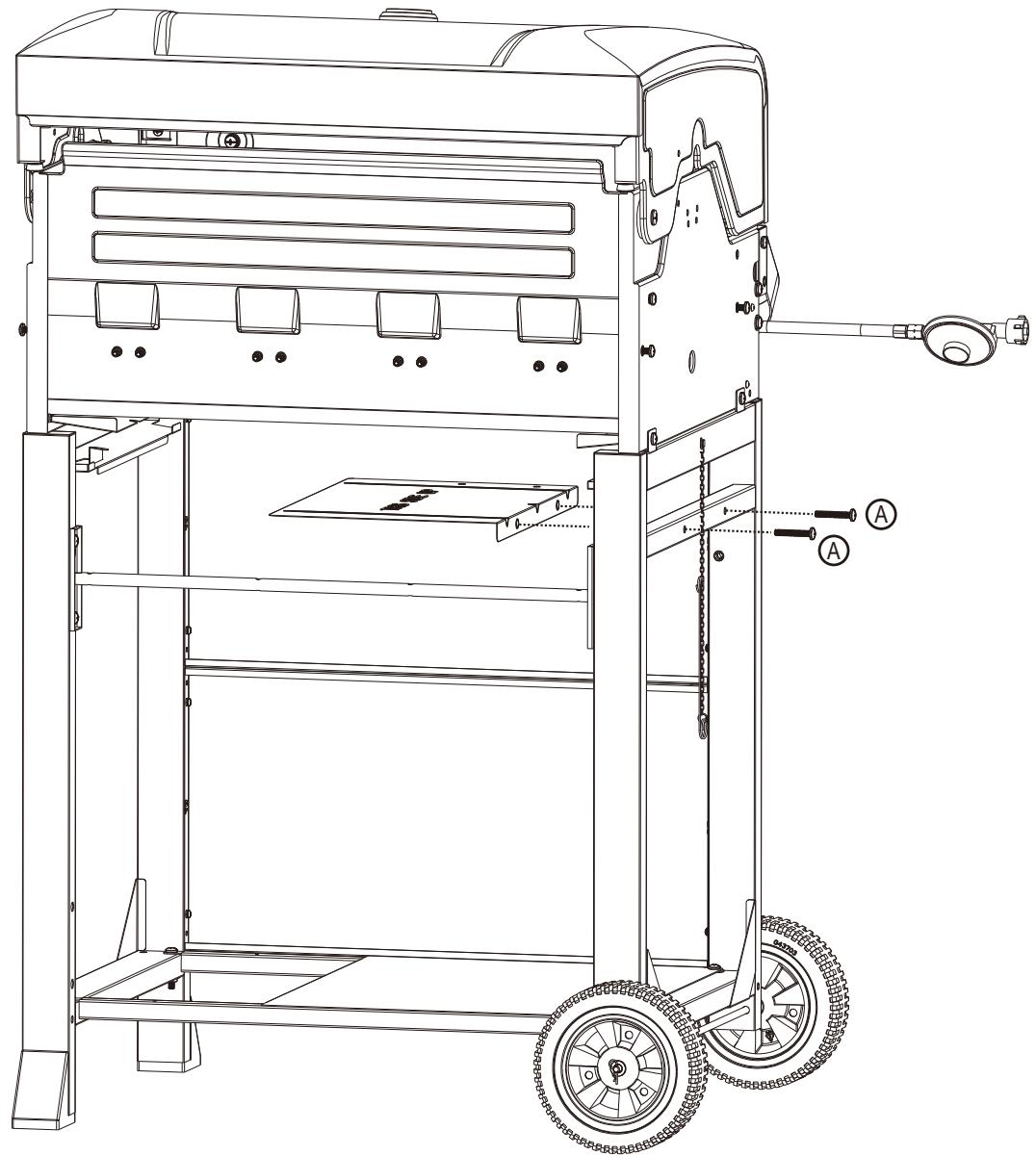 CHAR BROIL 468401418 468402418 - Opbevaring af dit apparatus - 13
