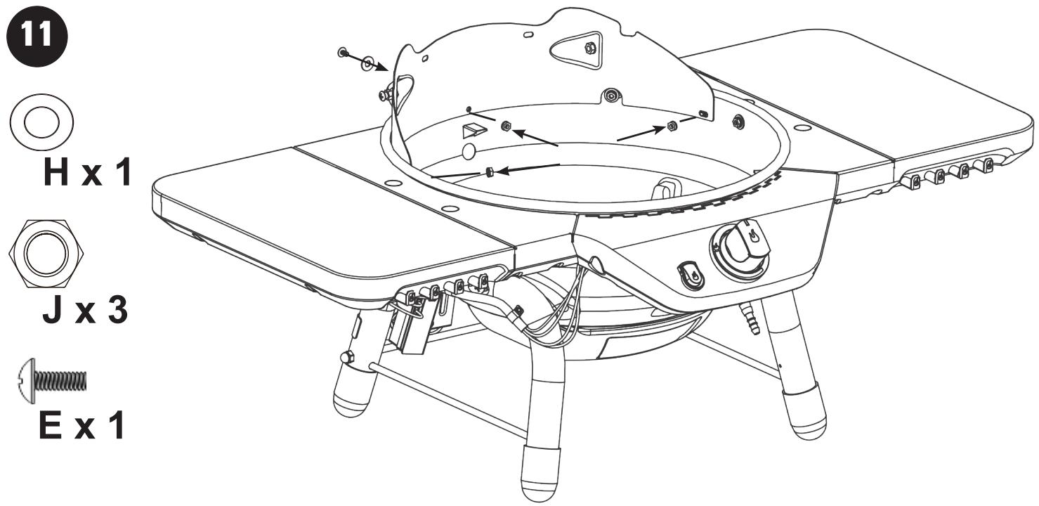 CHAR BROIL ALL STAR 120B - ASSEMBLY - 1