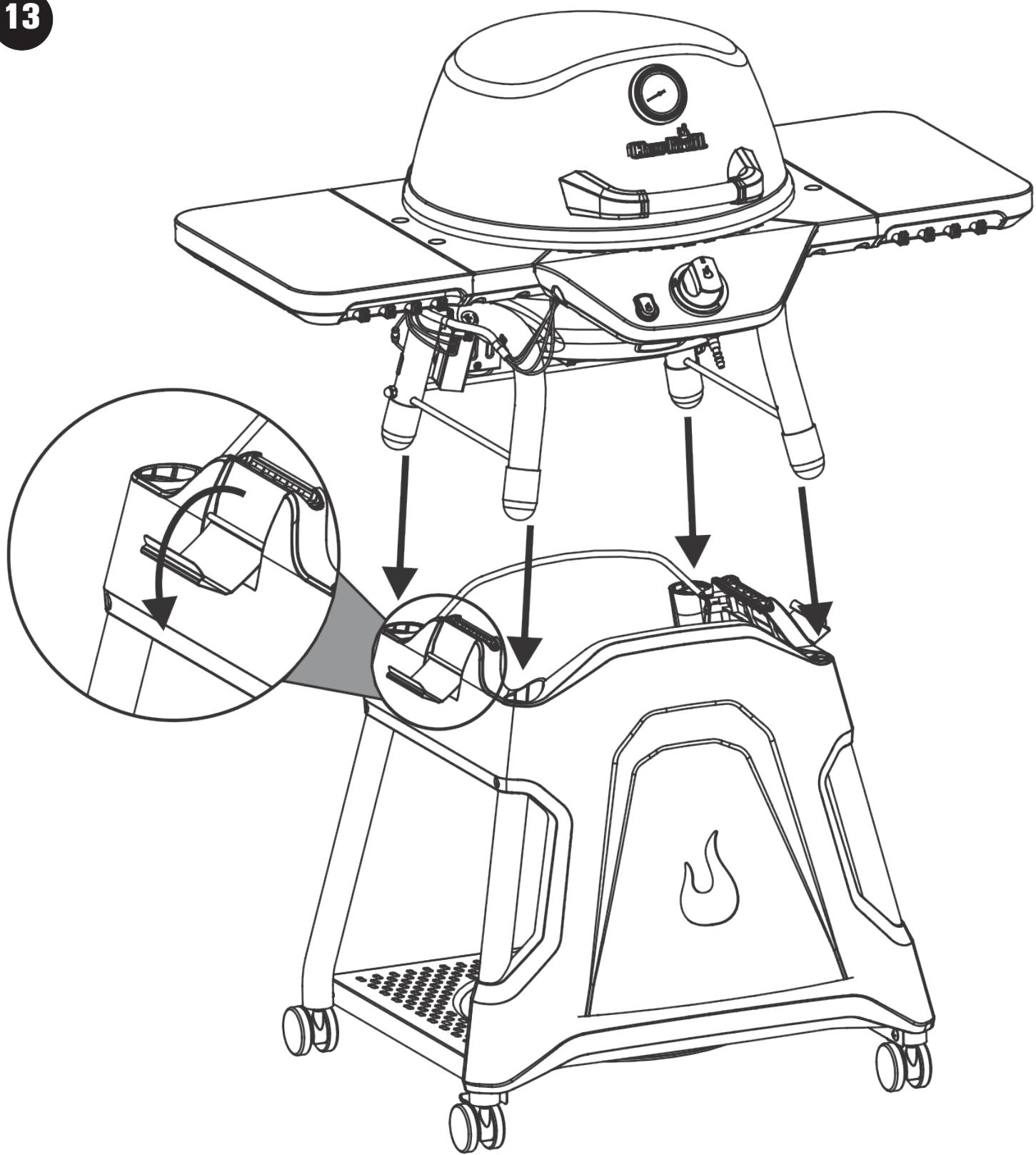 CHAR BROIL ALL STAR 120B - ASSEMBLY - 1