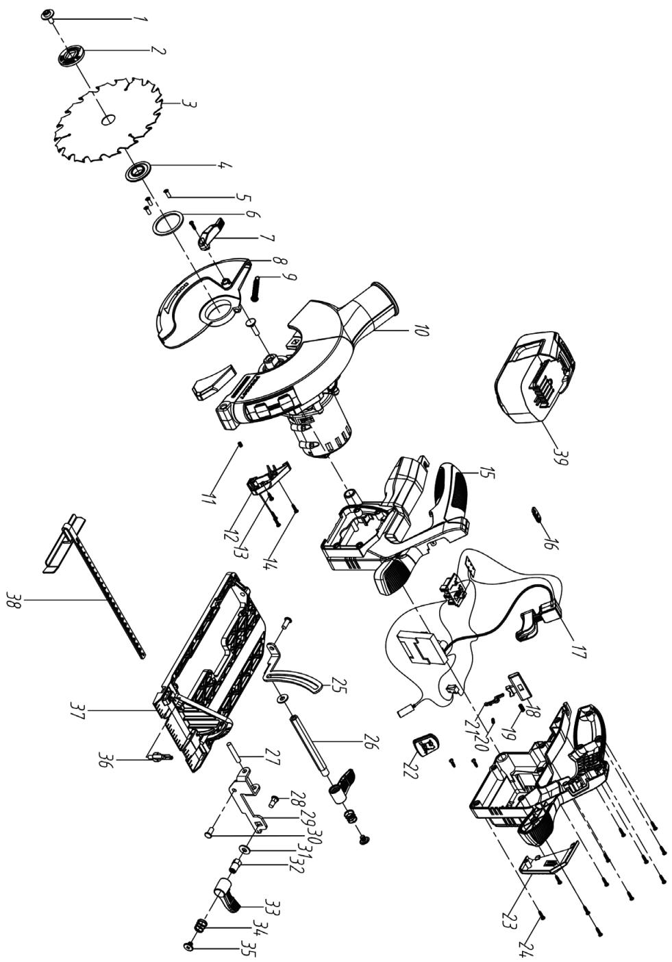 PEUGEOT EnergySaw-C18VBL - EnergySaw-C18VBL - 1