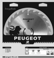PEUGEOT EnergySaw-C18VBL - Lame 40 dents pastilles de carbure - 1