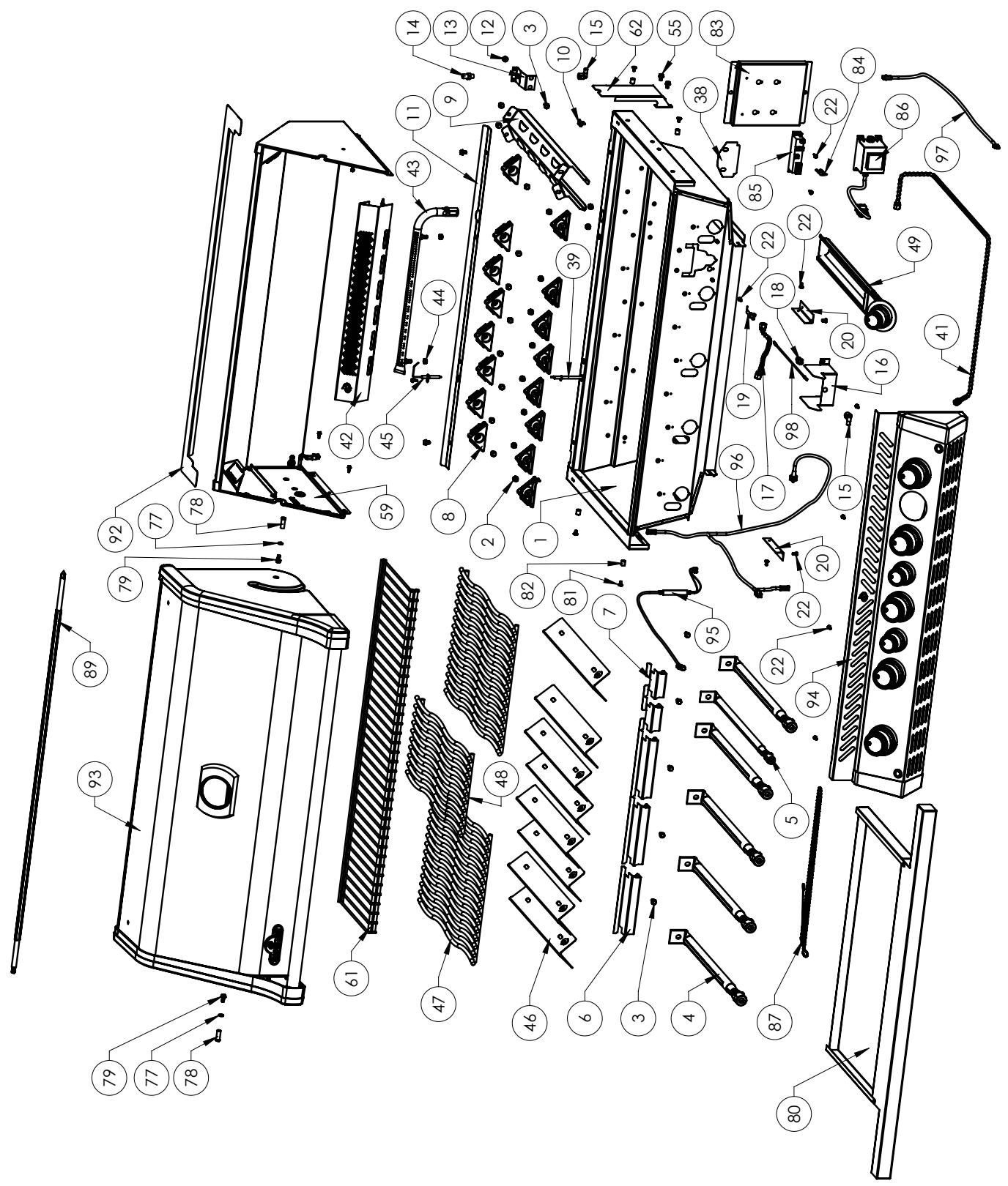 NAPOLEON GRILLS BIPRO 665 - Rotisserie Kit Assembly Instruction - 2