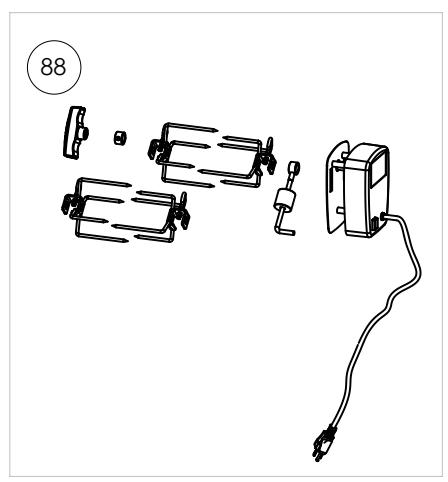 NAPOLEON GRILLS BIPRO 665 - Rotisserie Kit Assembly Instruction - 5