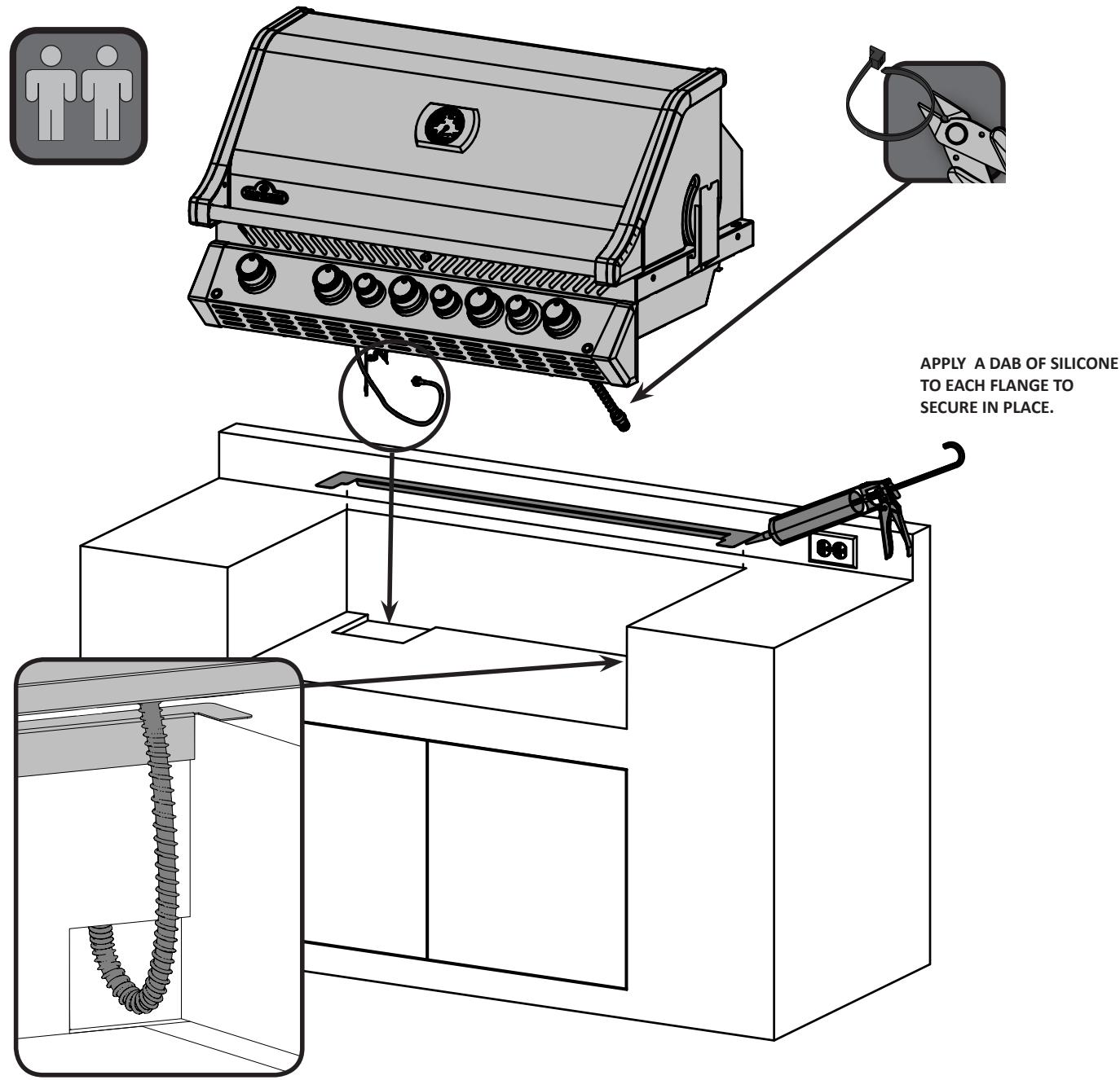 NAPOLEON GRILLS BIPRO 665 - BIPRO665 BUILT-IN INSTRUCTIONS - 12