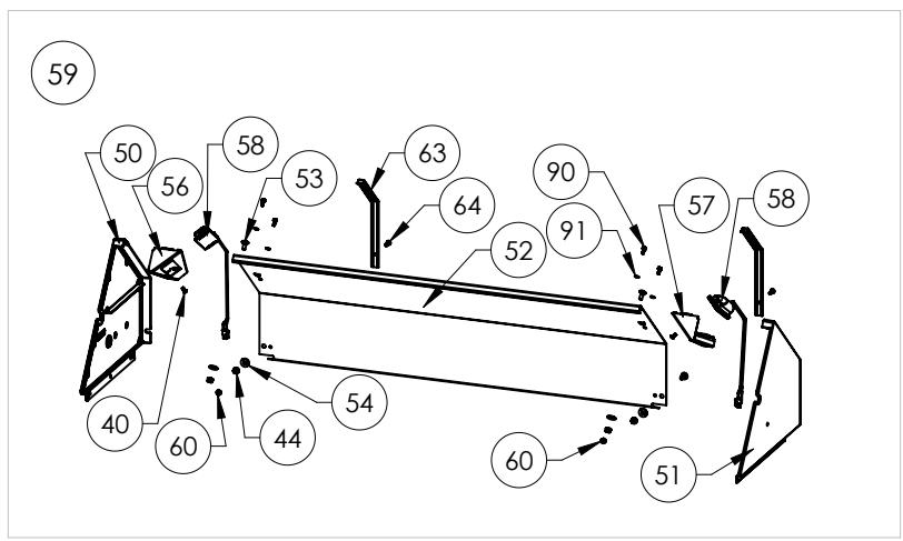 NAPOLEON GRILLS BIPRO 665 - Instructions D'assemblage De L'ensemble De Rôtissoire - 4