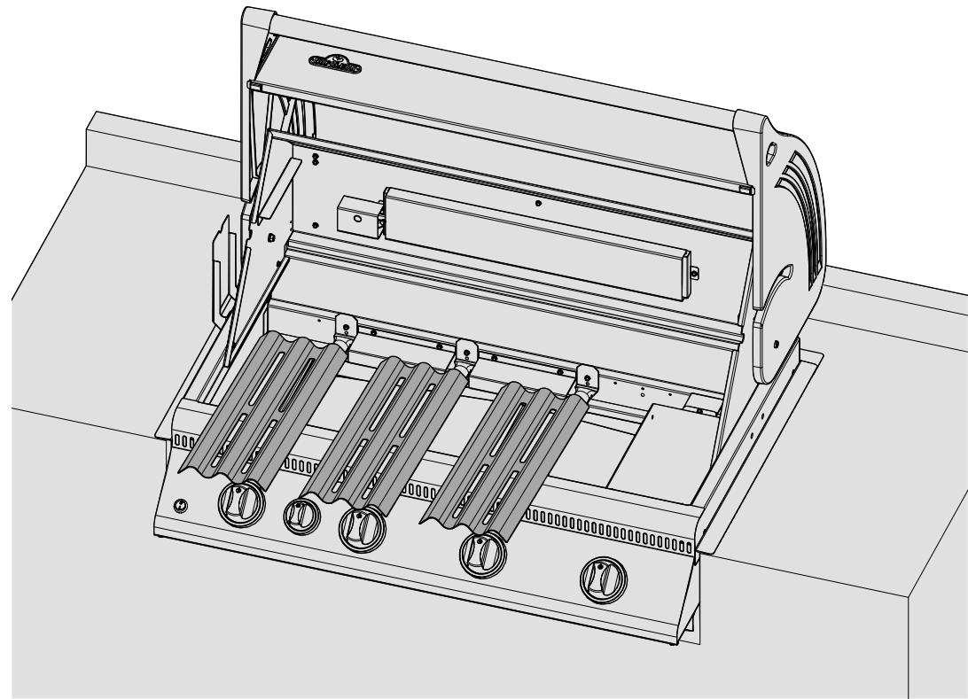 NAPOLEON GRILLS BILEX 485 - BILEX605 BUILT-IN INSTRUCTIONS - 7