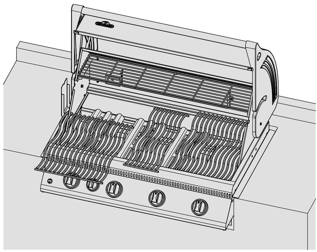NAPOLEON GRILLS BILEX 485 - INSTRUCTIONS POUR LE GRIL ENCASTRÉ BILEX605 - 5