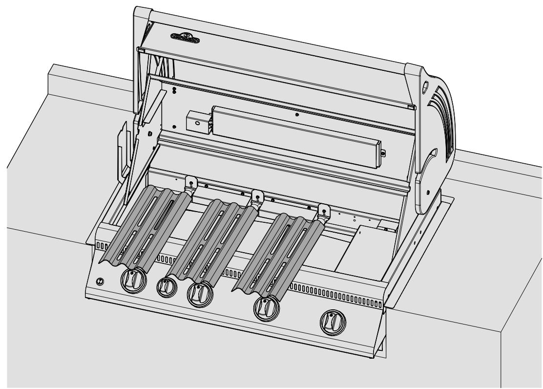 NAPOLEON GRILLS BILEX 485 - INSTRUCTIONS POUR LE GRIL ENCASTRÉ BILEX605 - 4