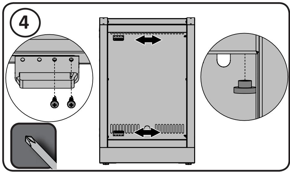 NAPOLEON GRILLS BIPRO 500 - DOOR REVERSAL - 4