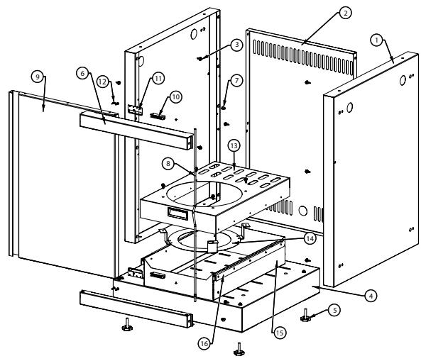 NAPOLEON GRILLS BIPRO 500 - PORTE INVERSE - 13