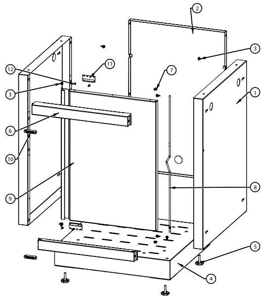 NAPOLEON GRILLS BIPRO 500 - DOOR REVERSAL - 9