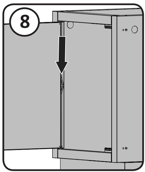 NAPOLEON GRILLS BIPRO 500 - DOOR REVERSAL - 8