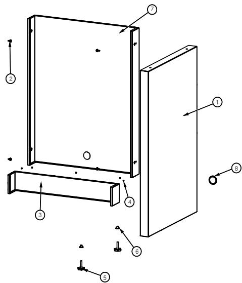 NAPOLEON GRILLS BIPRO 500 - DOOR REVERSAL - 10