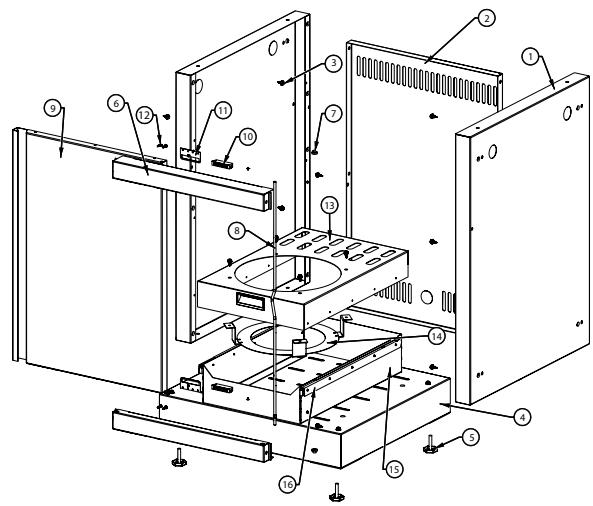NAPOLEON GRILLS BIPRO 500 - DOOR REVERSAL - 12