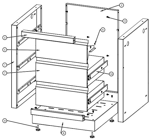 NAPOLEON GRILLS BIPRO 500 - PORTE INVERSE - 15