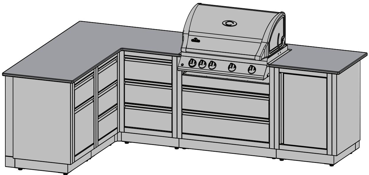 NAPOLEON GRILLS MODULE POUR éVIER - 2