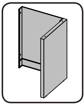NAPOLEON GRILLS MODULE POUR éVIER - Cabinet pour réfrigérateur extrémité IM-FEP - 1
