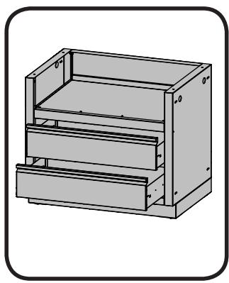 NAPOLEON GRILLS MODULE POUR éVIER - Cabinet pour GRIL 730 IM-UGC730 - 1
