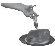 NAPOLEON GRILLS PLAQUE DE FINITION - Thermometre de poche - 1