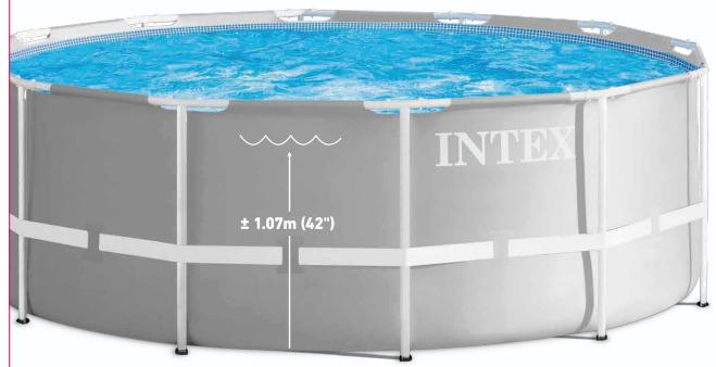 INTEX PRISM FRAME RONDE DIAM. 3,66 X H.1,22M - PRISM FRAME - 1