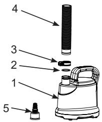 INTEX DP30220 - DETAIL Des PIECES - 1