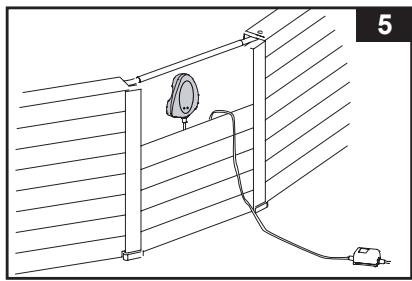 INTEX WL698 - Installation sur une piscine aspect bois Graphite Gray Panel™: - 2
