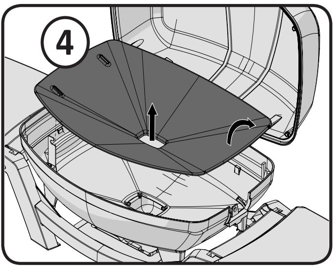 NAPOLEON GRILLS TRAVEL Q - PRO285E - Demontage: - 4