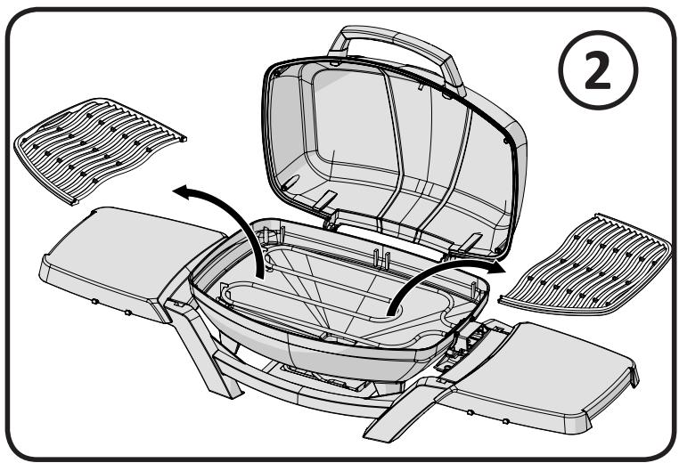 NAPOLEON GRILLS TRAVEL Q - PRO285E - Smontaggio - 2