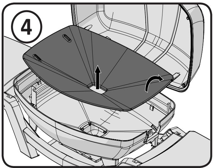 NAPOLEON GRILLS TRAVEL Q - PRO285E - Désassemblage: - 4