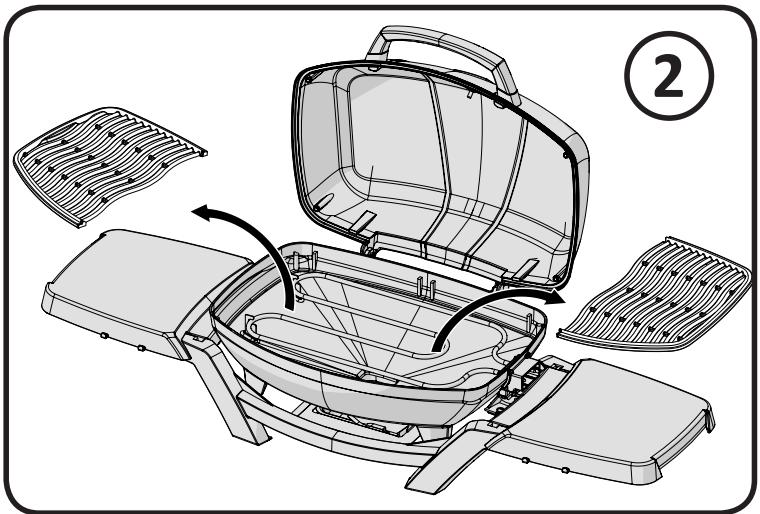 NAPOLEON GRILLS TRAVEL Q - PRO285E - Disassembly: - 2