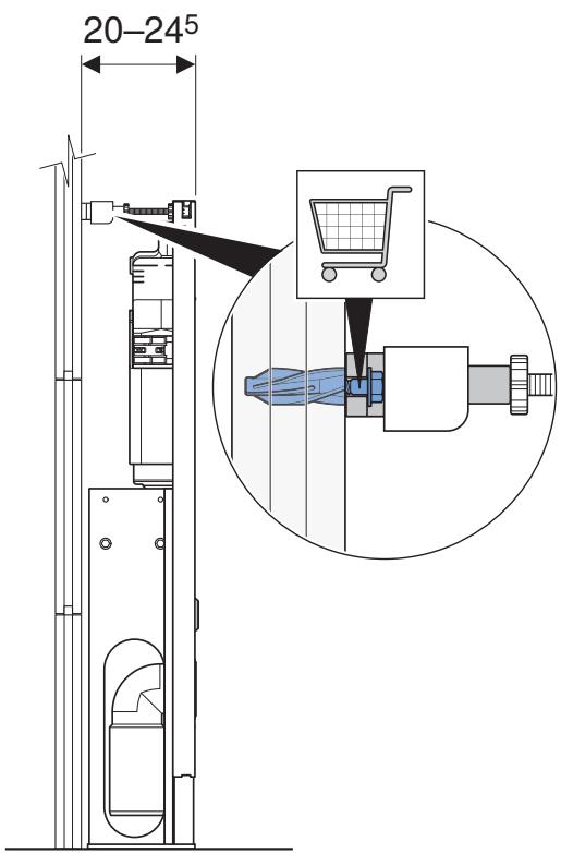 GEBERIT LAïTA PREMIUM AQUACLEAN - Cotes de montage - 64