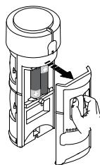DIAGRAL DIAG30BPX - Oter la trappe d'accès aux piles. - 1