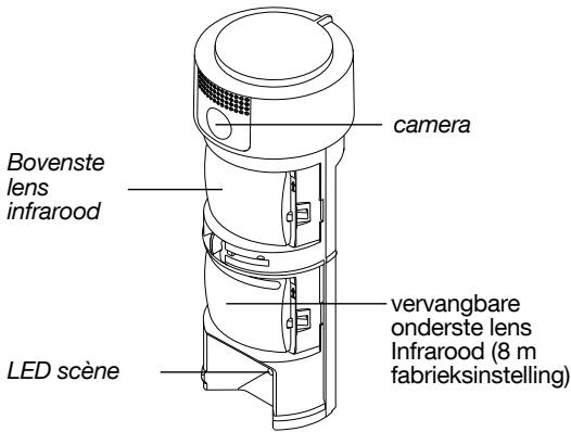 DIAGRAL DIAG30BPX - Onderdelen van de externe bewegingsmelder met beeldopslag - 5