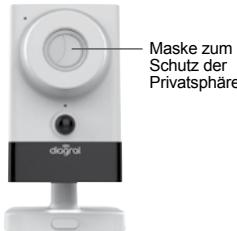 DIAGRAL DIAG22VCF - oder an einem Möbelstück montierte Kamera - 1