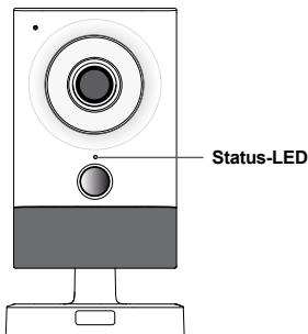 DIAGRAL DIAG22VCF, DIAG23VCF, DIAG24VCF - Status-LED Anzeige der Kamera - 1