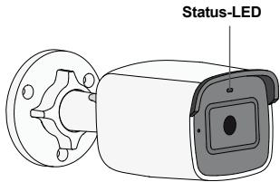 DIAGRAL DIAG22VCF, DIAG23VCF, DIAG24VCF - Status-LED Anzeige der Kamera - 3