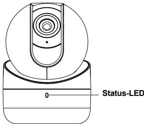 DIAGRAL DIAG22VCF, DIAG23VCF, DIAG24VCF - Status-LED Anzeige der Kamera - 2