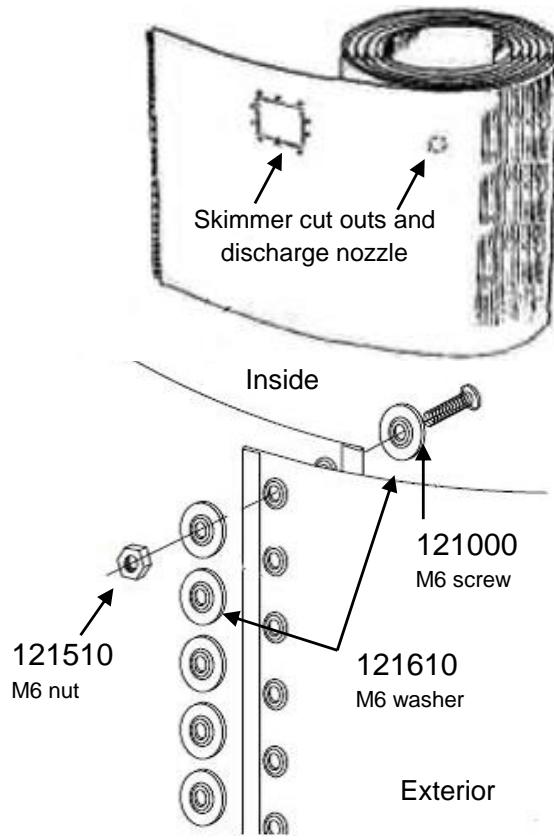 TRIGANO OSMOSE N°880114 - Installation of the pool wall - 1