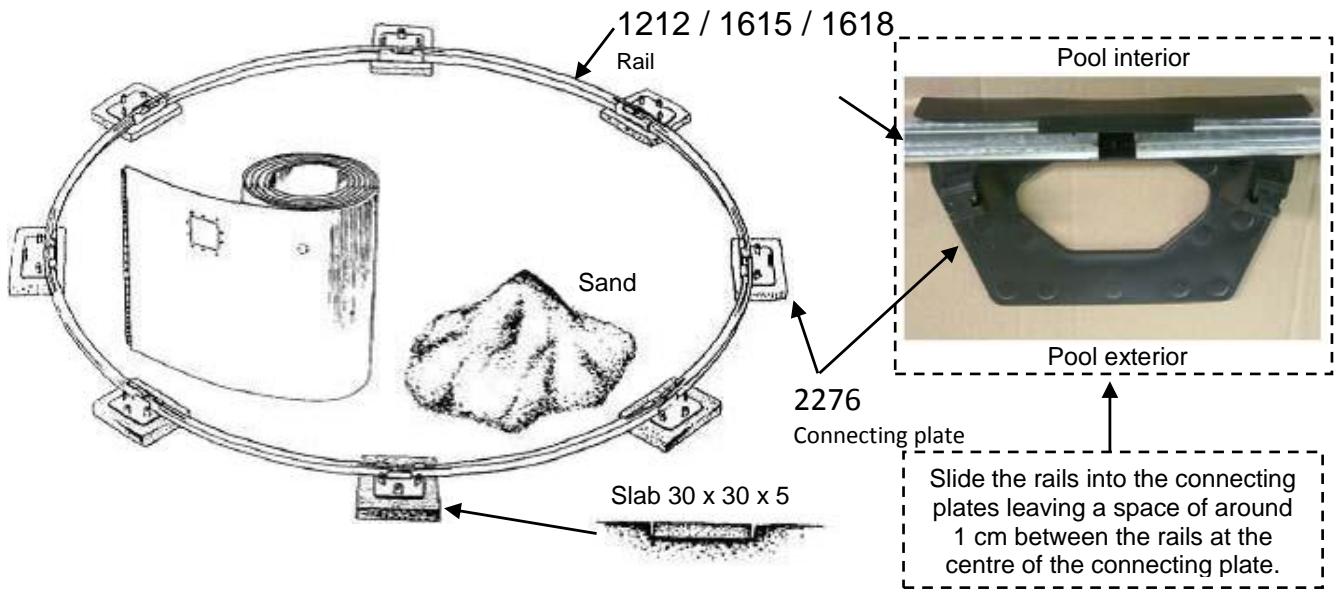 TRIGANO OSMOSE N°880114 - Assembling the bottom rails - 1