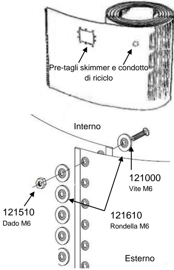 TRIGANO OSMOSE N°880114 DIAM.4.9 M X H.1.32 M - Installazione della parete - 1